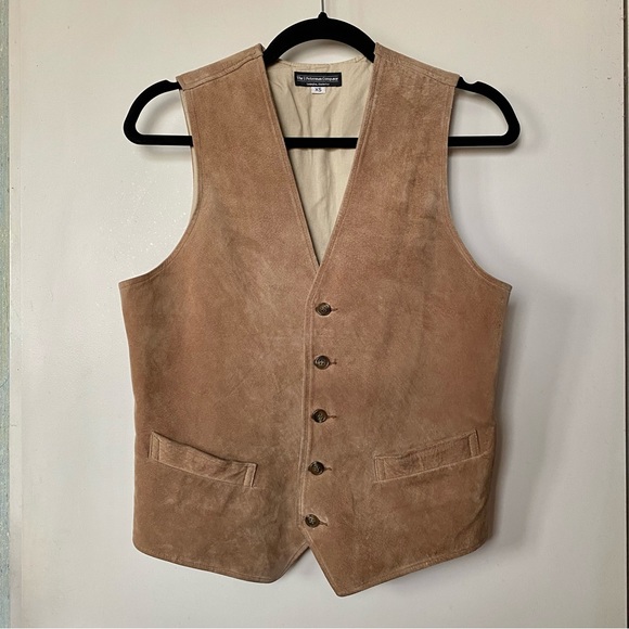 The J.Peterman Company Suits & Blazers Vintage J Peterman Tan Suede